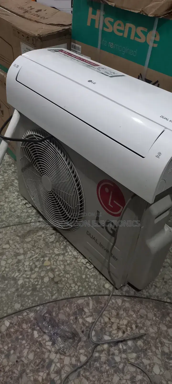 LG Dual Inverter Split Unit Air Conditioner 1hp 2 Years W