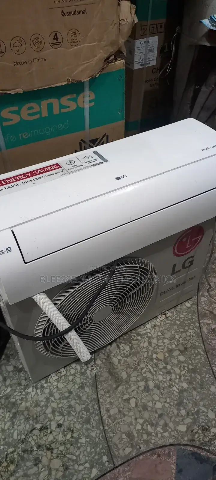 LG Dual Inverter Split Unit Air Conditioner 1hp 2 Years W
