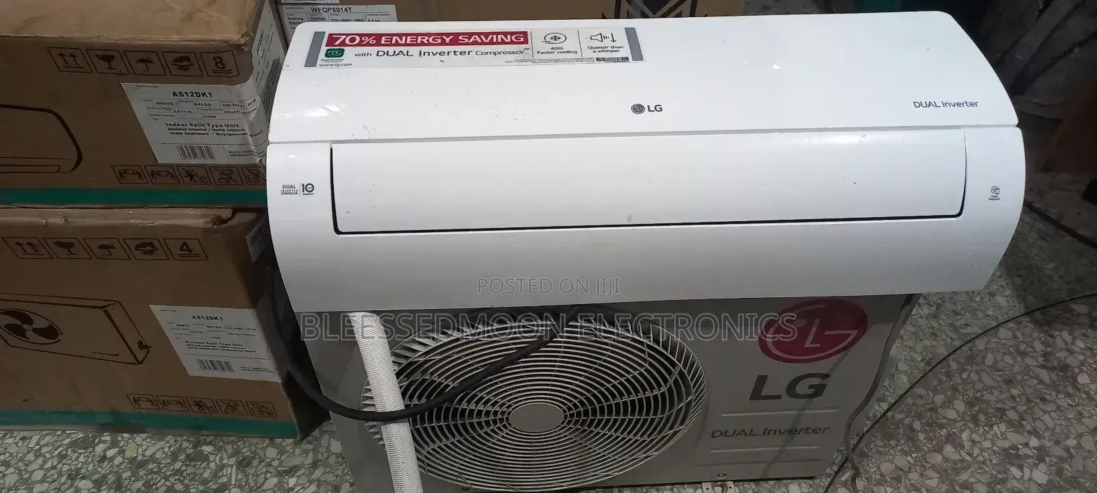 LG Dual Inverter Split Unit Air Conditioner 1hp 2 Years W