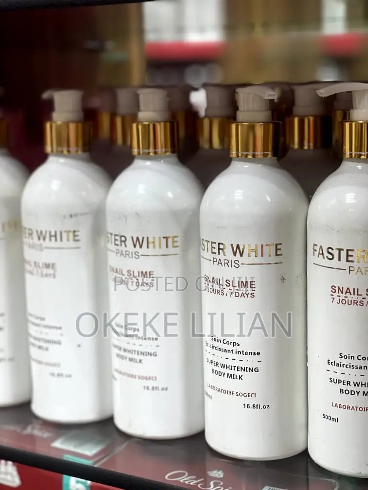 Faster White Snail Slime Body Lotion