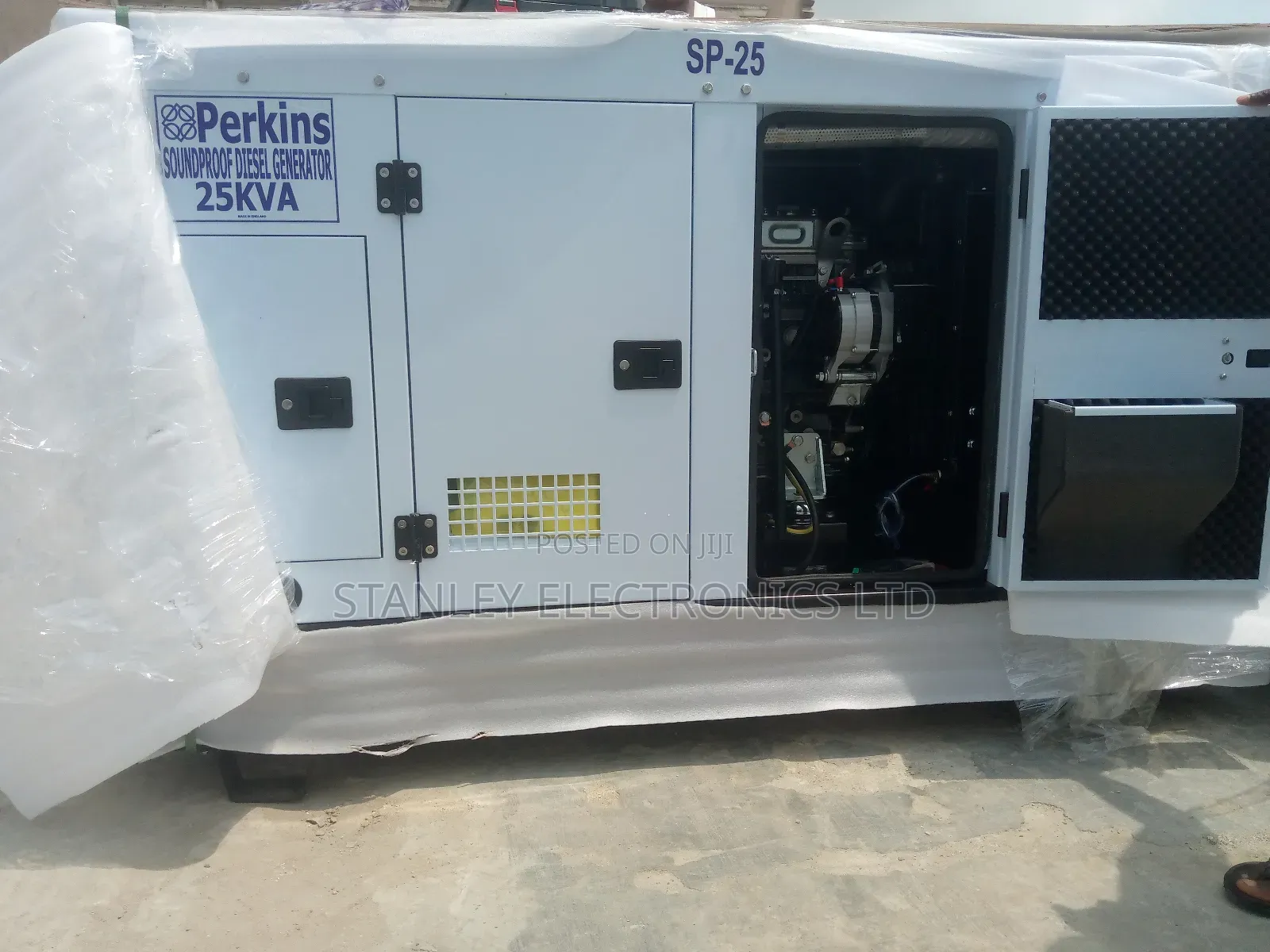 Powerful Perkins Soundproof Generator Diesel 100% Copper Coi