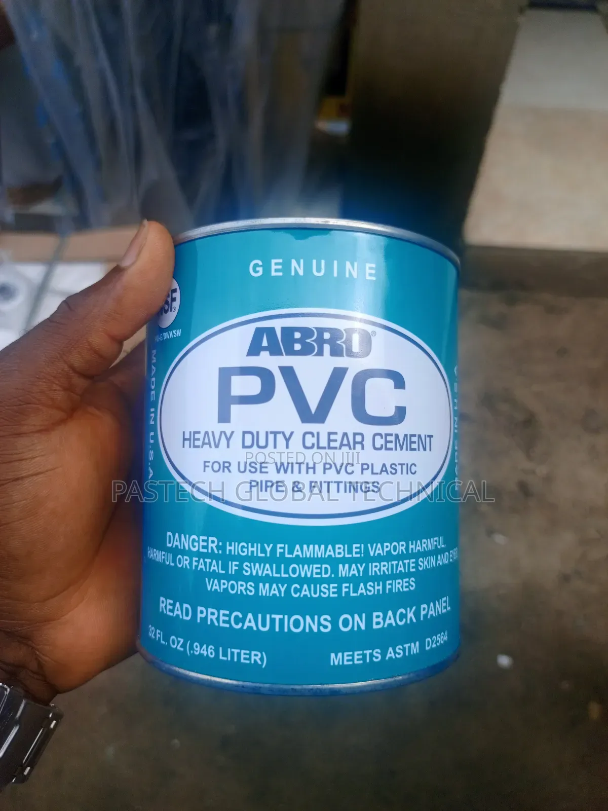 Abro PVC Gum , PVC Heavy Duty Clear Cement