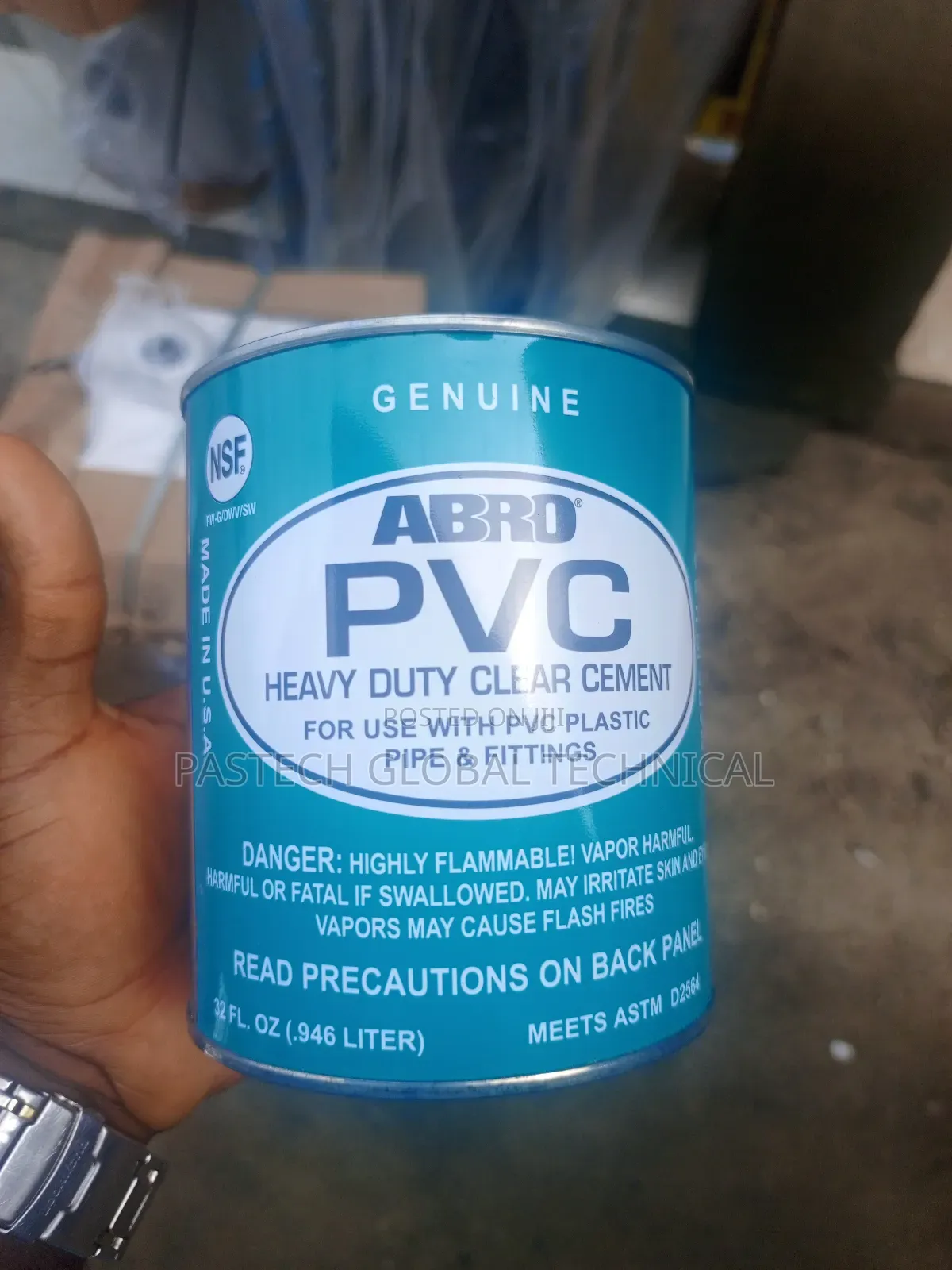 Abro PVC Gum , PVC Heavy Duty Clear Cement