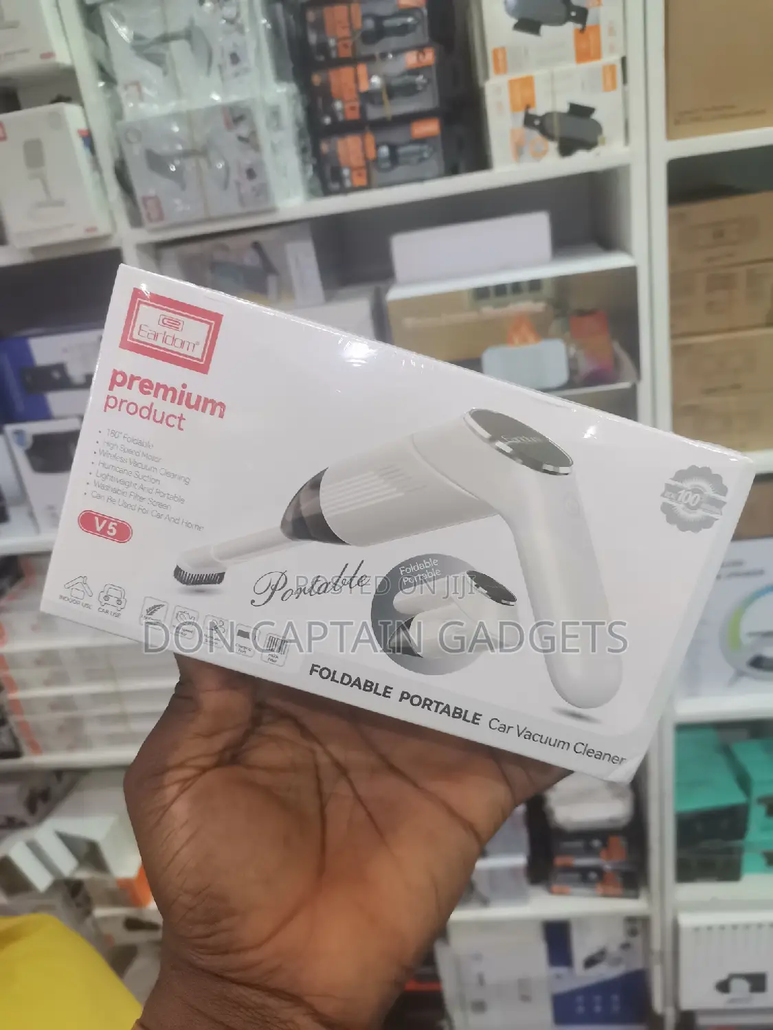 Earldom V5 Car Vacuum Cleaner Foldable