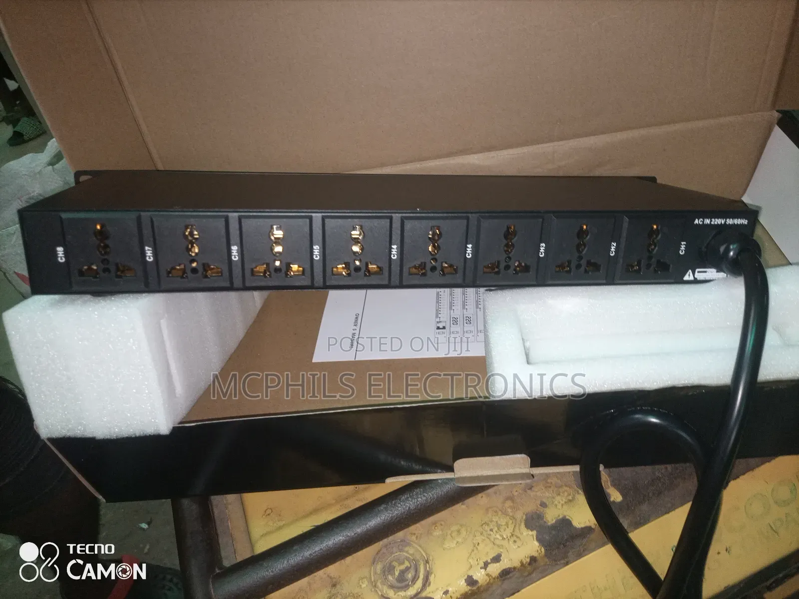 Dbx Power Sequencer W/Breaker