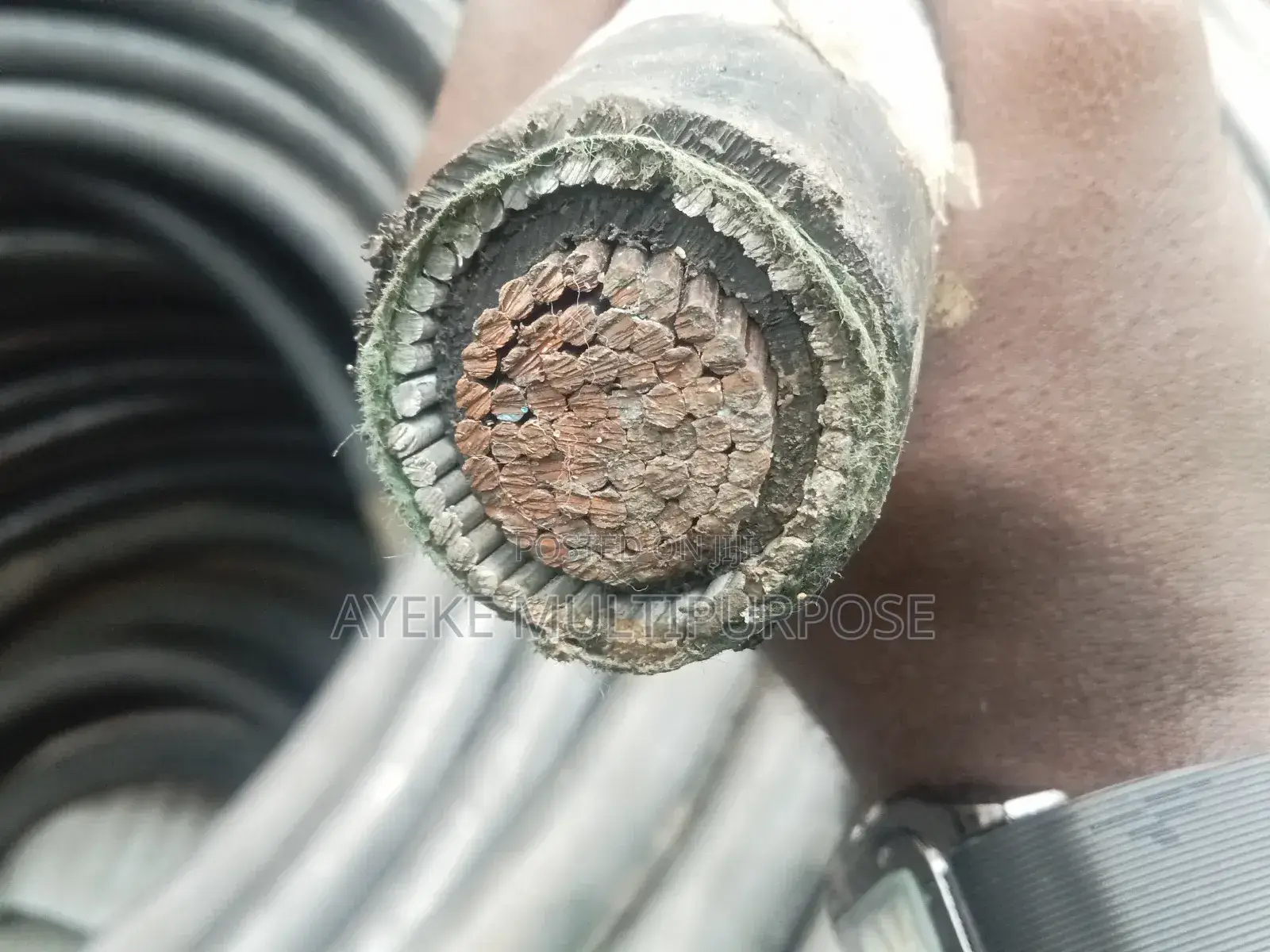 240mm X 1core PVC SWA PVC Cu Cable