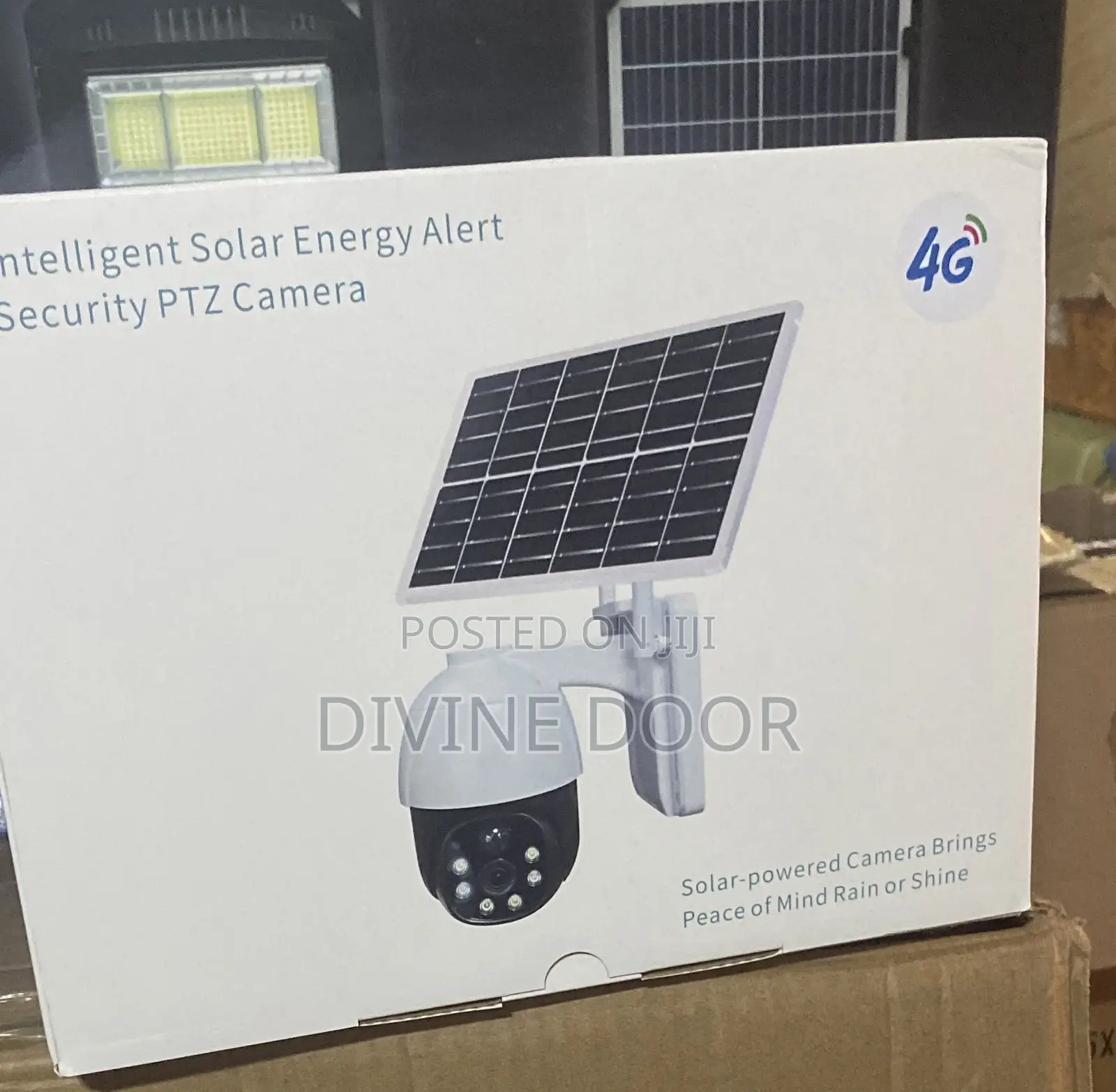 4G Solar CCTV PTZ Camera
