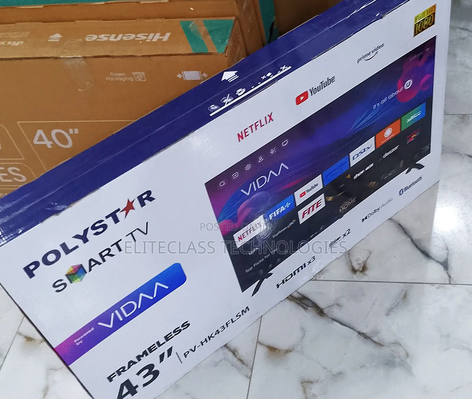 The Fast Selling Polystar Smart Tv 43''