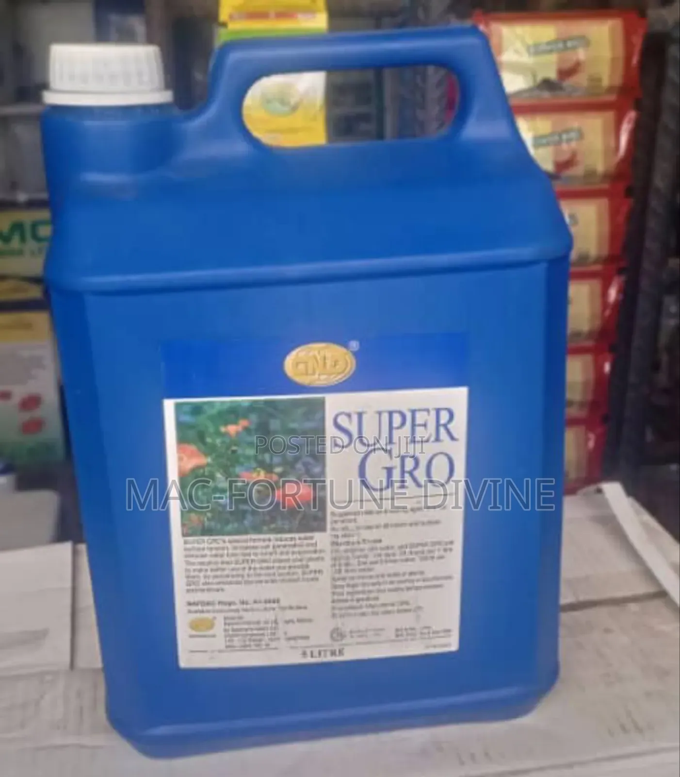 5 Litre Super Gro Liquid Organic Fertilizer