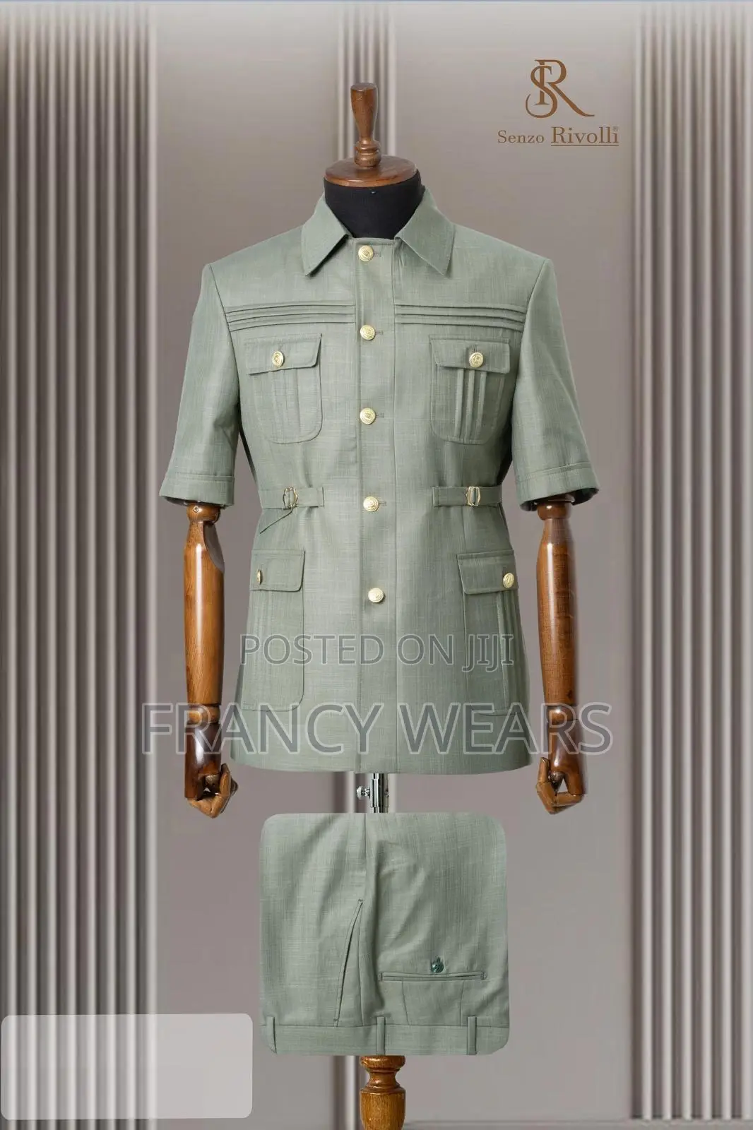 Italian Safari Men’S Suits