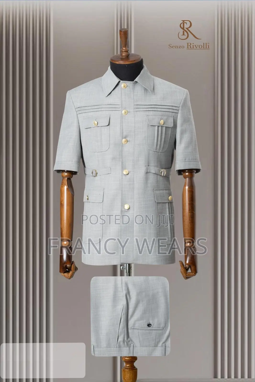 Italian Safari Men’S Suits