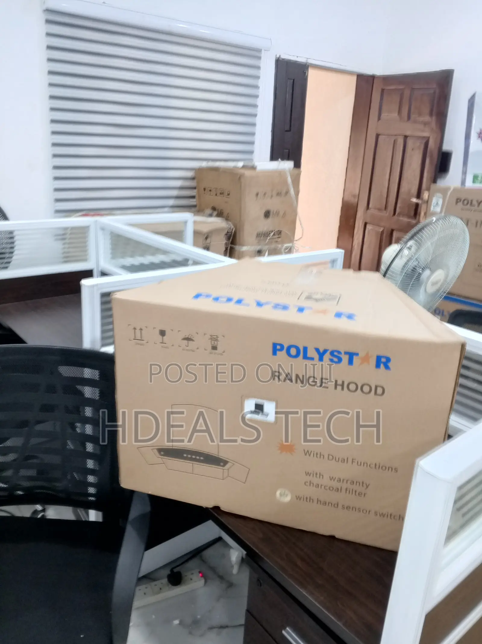 Brand New Polystar Range Hood With LED Light