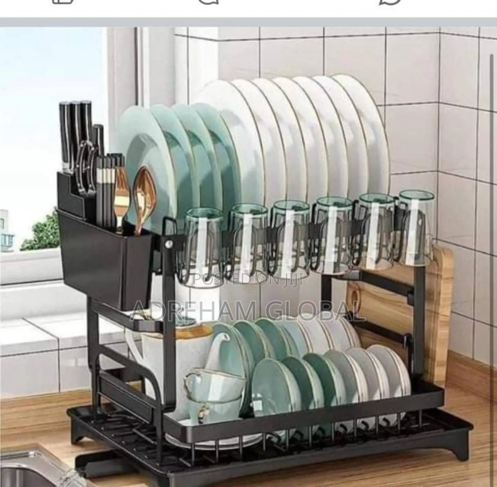 2 Tier Stand Dish Drainer With Good Quality