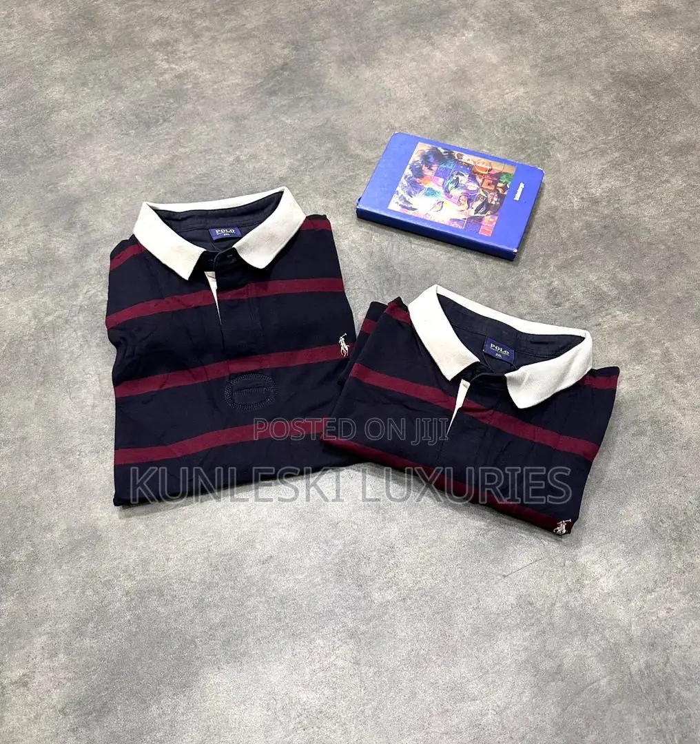 Original Stripe Polo Ralph Lauren Collar Neck Collections
