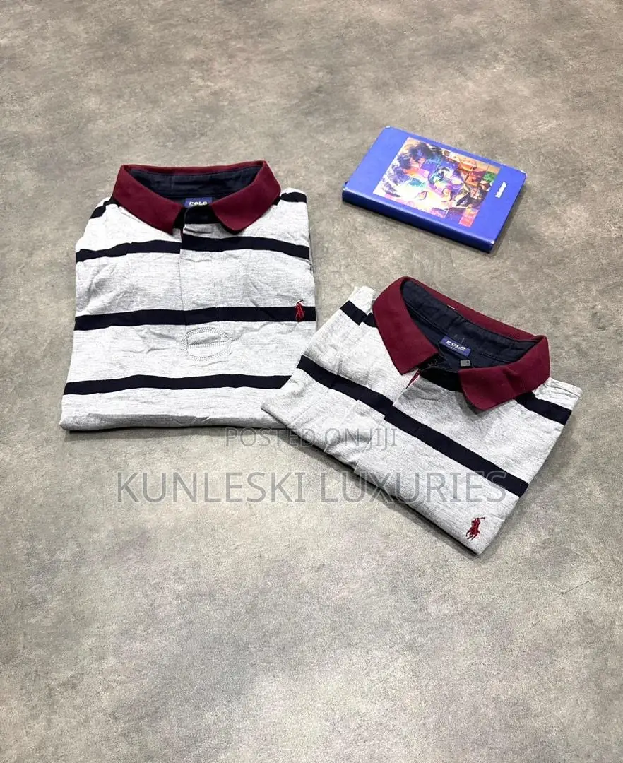 Original Stripe Polo Ralph Lauren Collar Neck Collections