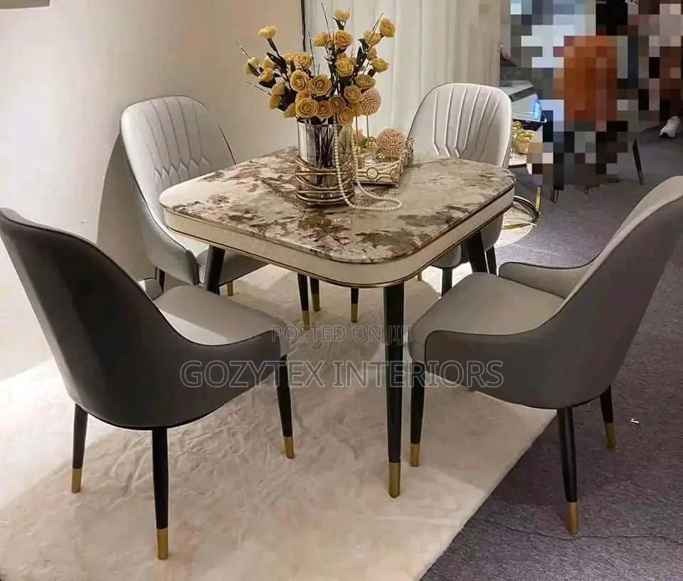Marble Dinning Table Set