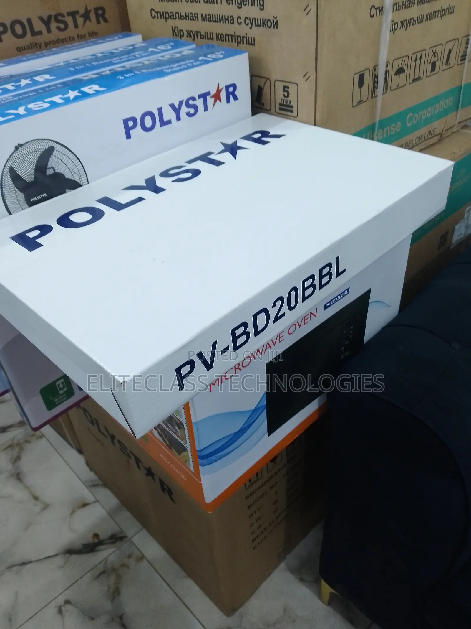 The Quality 20l Polystar Microwave Oven ''Pv-Bd20bbl''