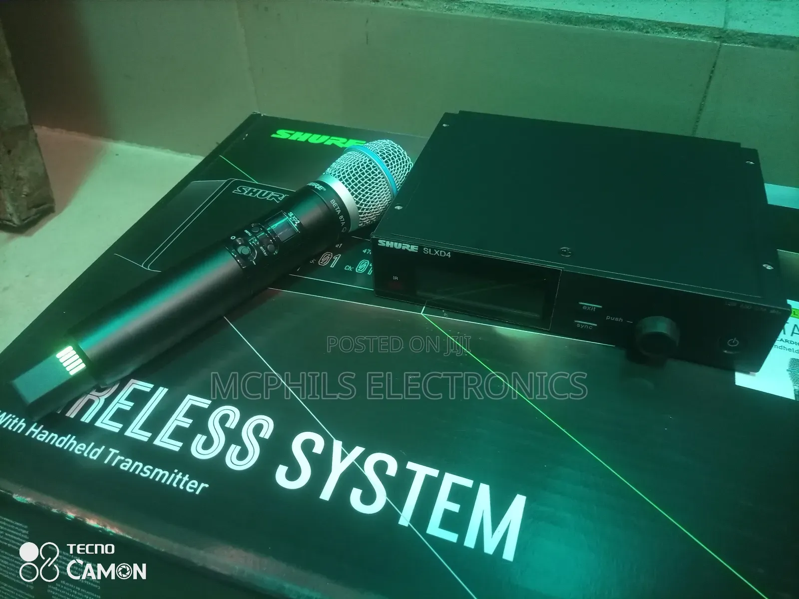 Genuine Shure SLXD4 Wireless Microphone