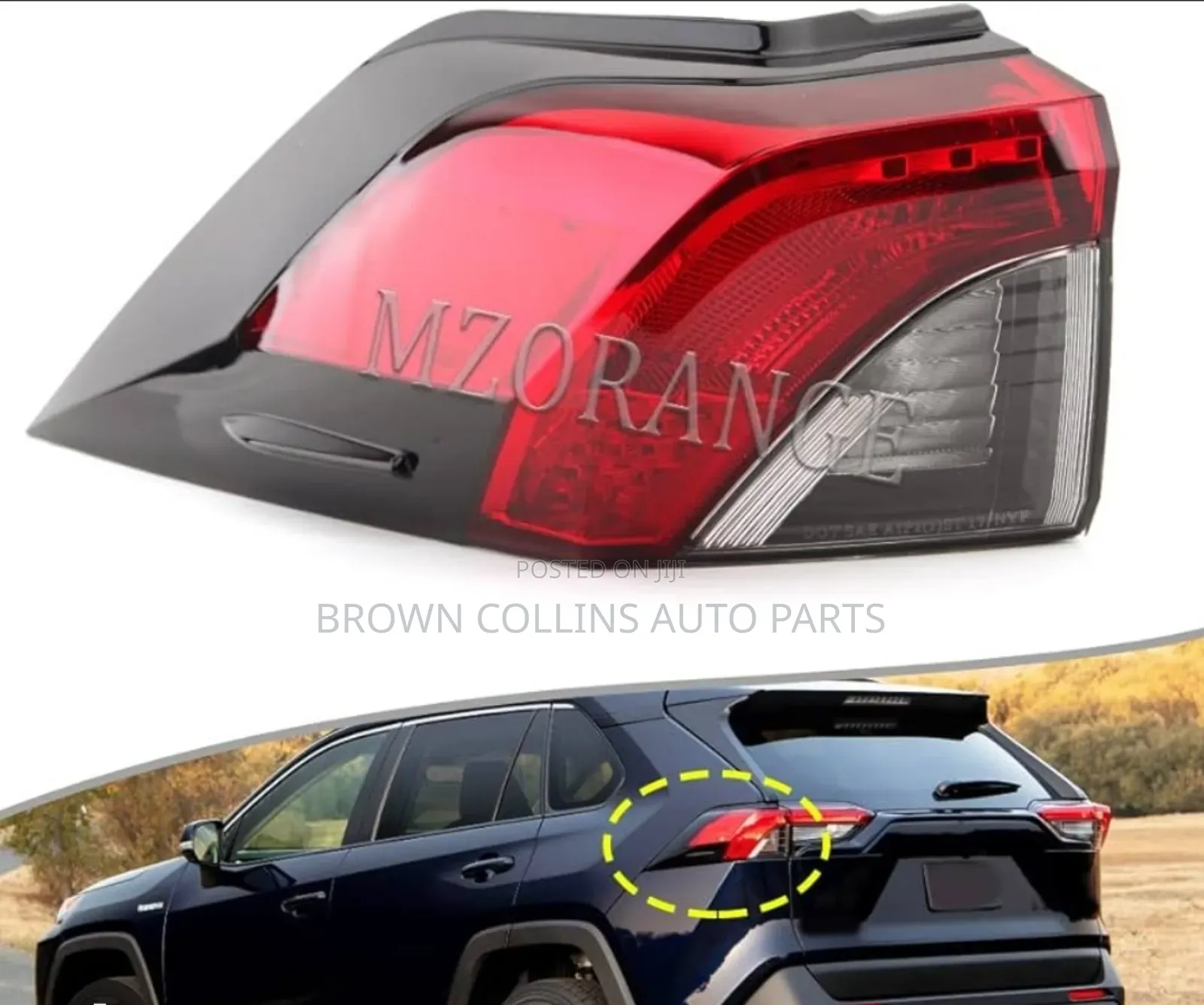 Left Side Rearlamp Toyota Rav4 2019-2023