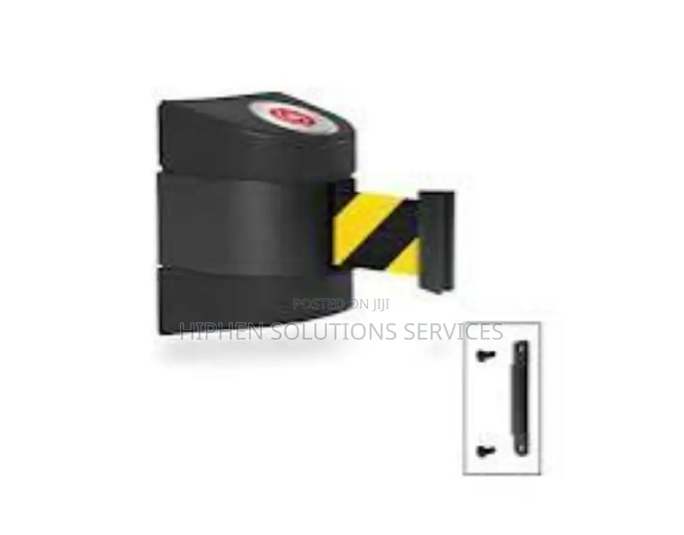 Wall Mount Retractable Belt Tape Barrier