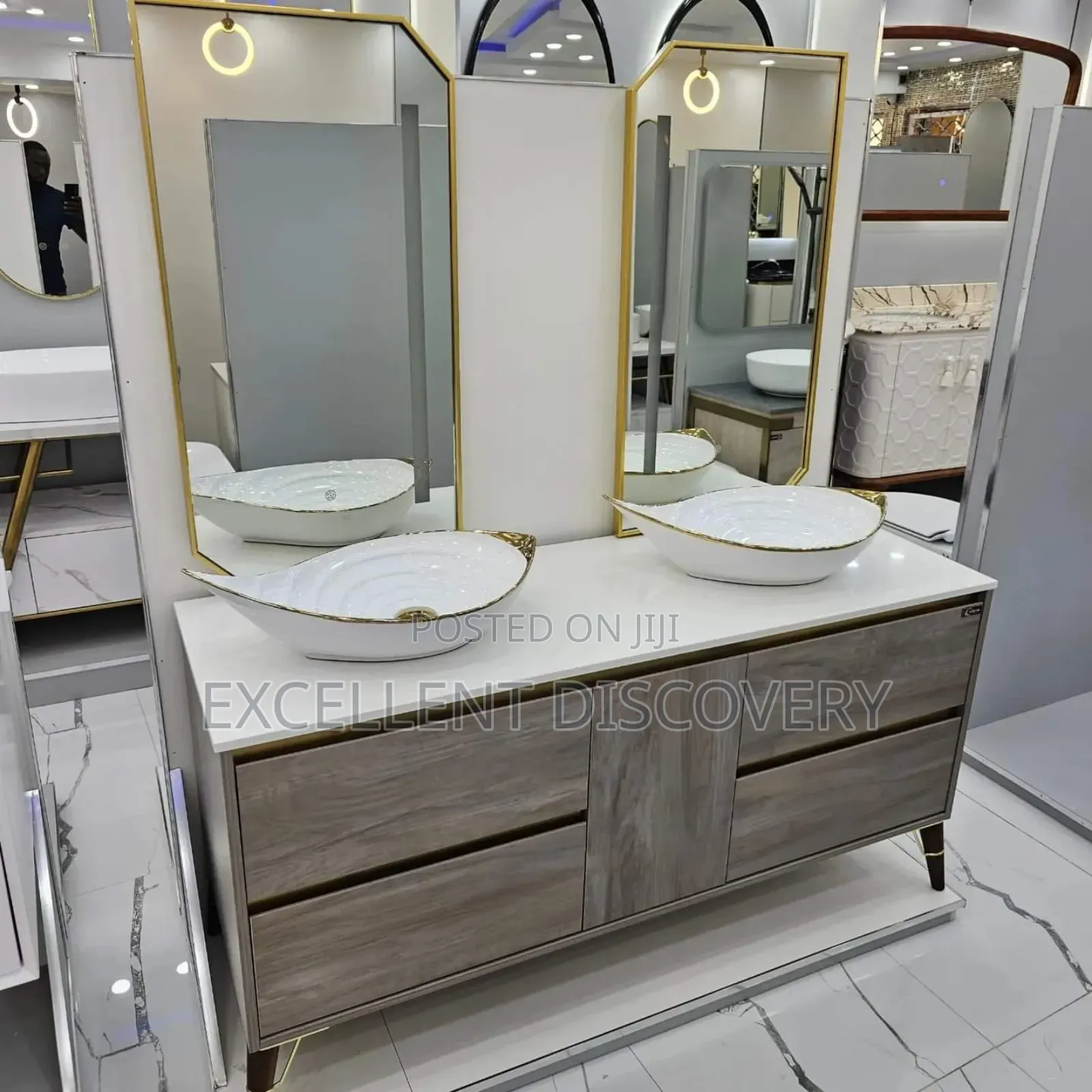 Double Bowl Cabinet 3232D