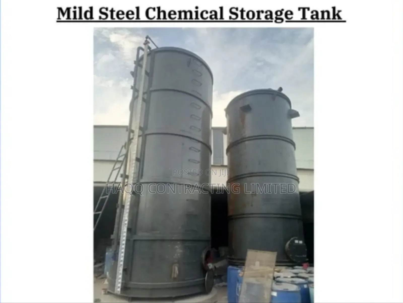 Chemical Storage Tank Fabrication