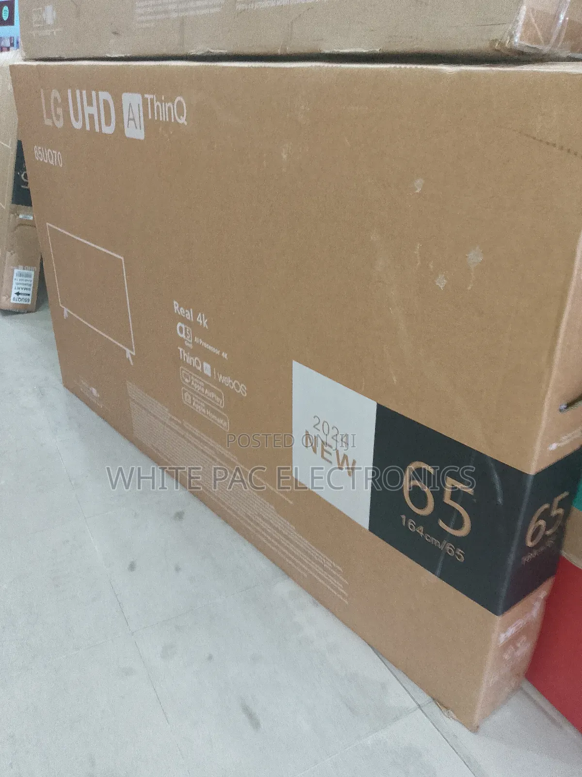 2026>Lg 65"Inch Uhd Android Smart Frameless Tv>Netflix >Youtube