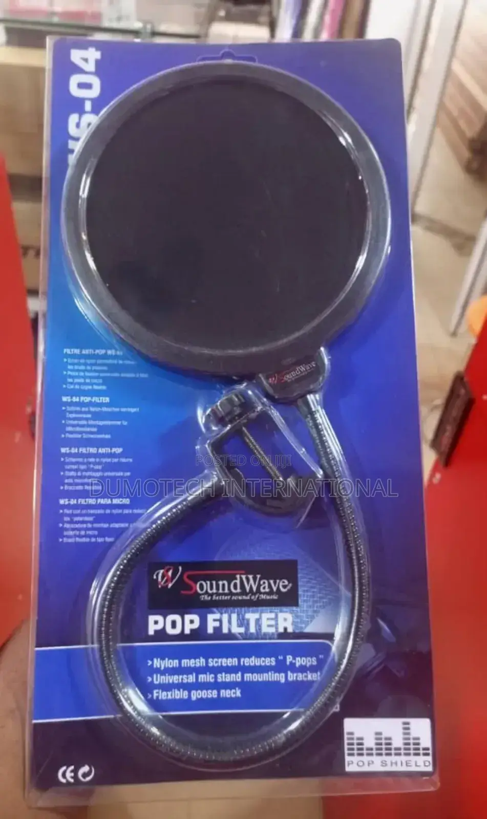 Soundwave Pop Filter