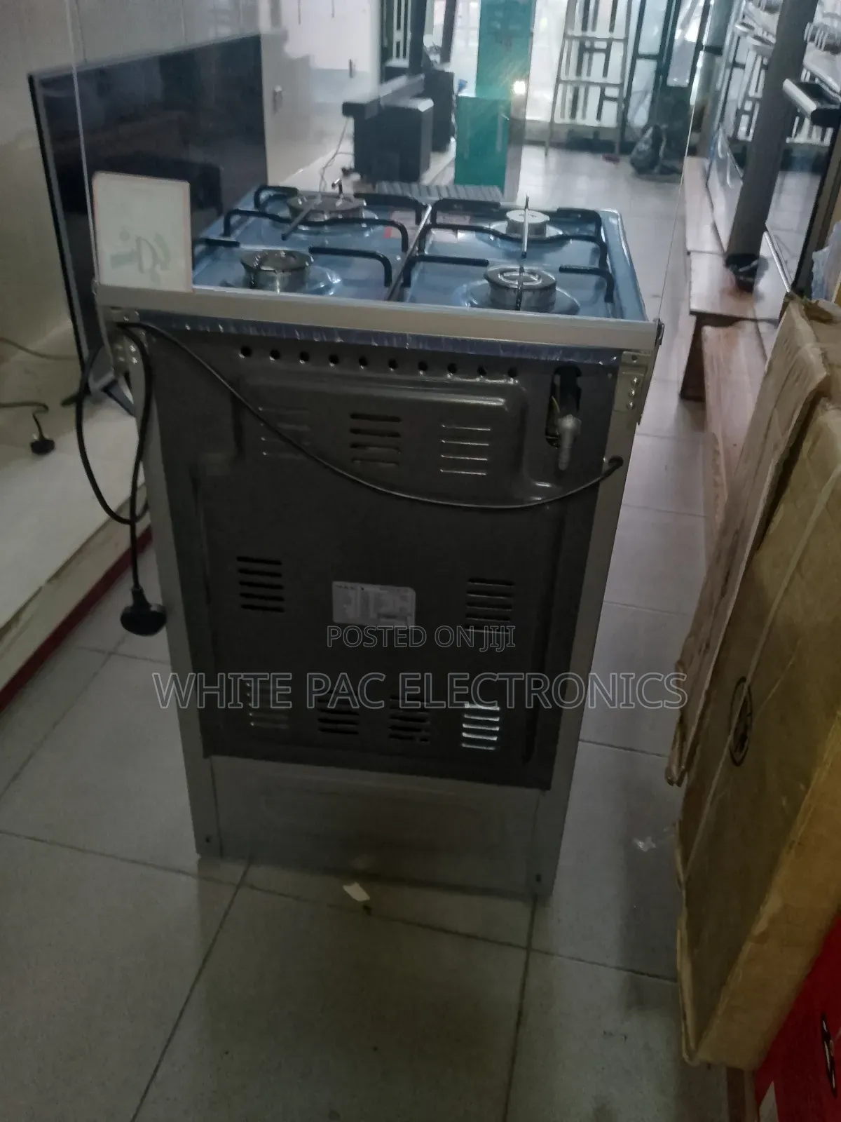 Brand New >Maxi 4 Gas Burner Automatic With Oven Grill. >