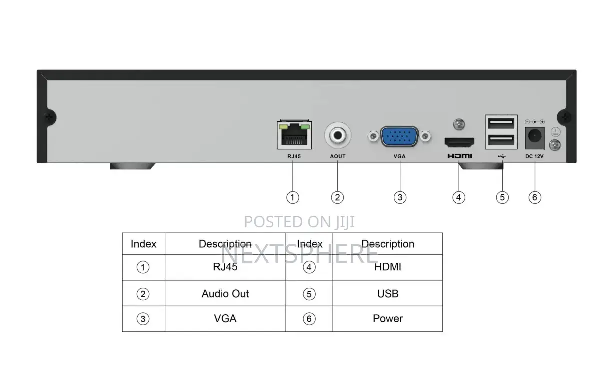 Jovision 16ch 5MP NVR for Network IP Camera