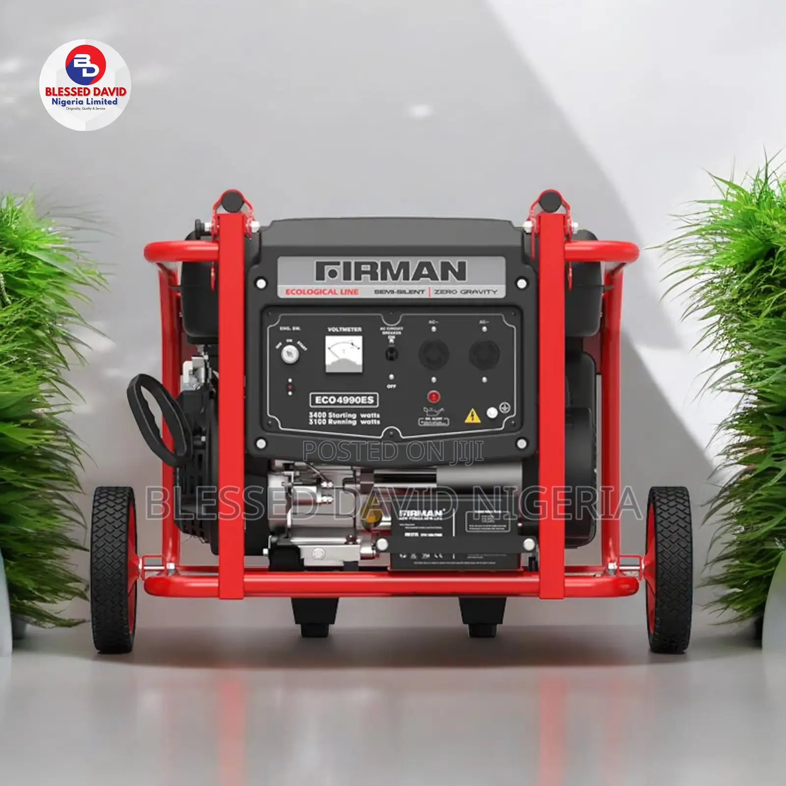Firman ECO4990ES, 3.8kva (3.0KW) Key Starter Generator