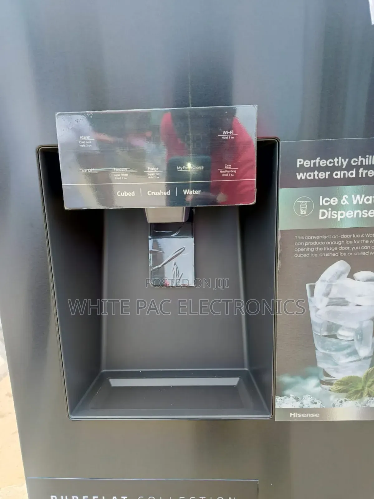 New>Hisense 4 French Doors ( 560_litre )Dispenser Ice Maker