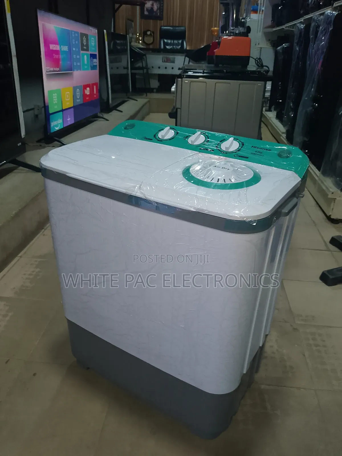 Brand New>Hisense 5kg Twins ( Wash Spin ) Washing Machine
