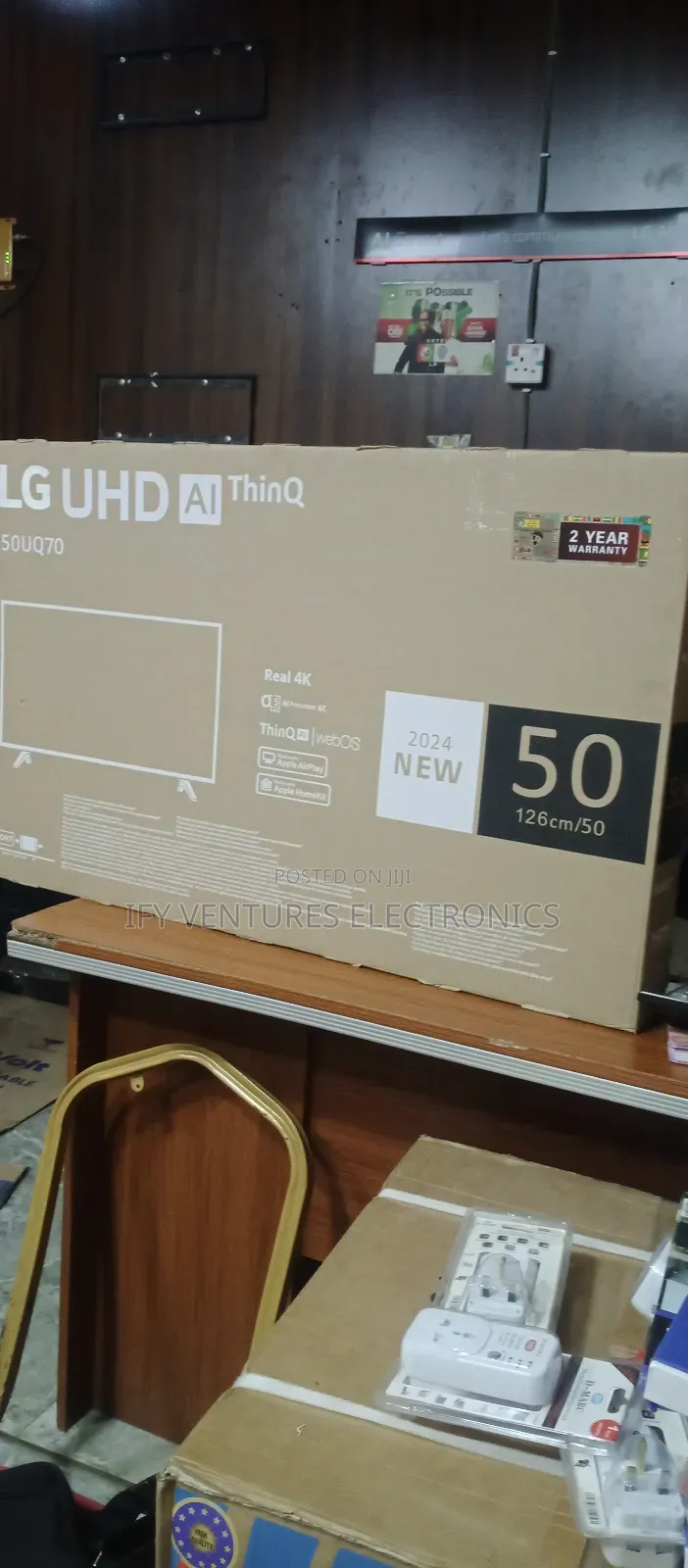 50" LG LED Smart TV With Bluetooth