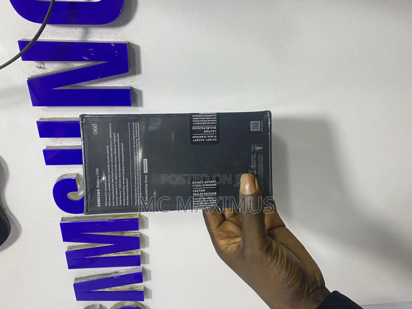New Samsung Galaxy S10 Plus 128 GB Blue