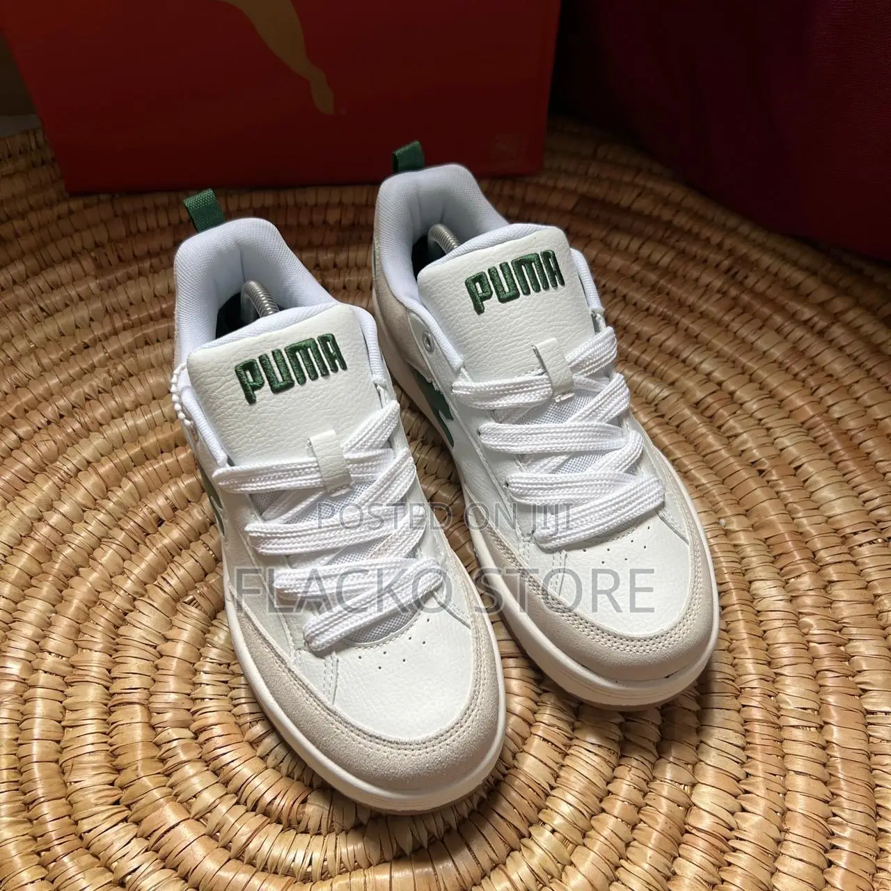 Original Puma Park Lifestyle White Vine Sneakers
