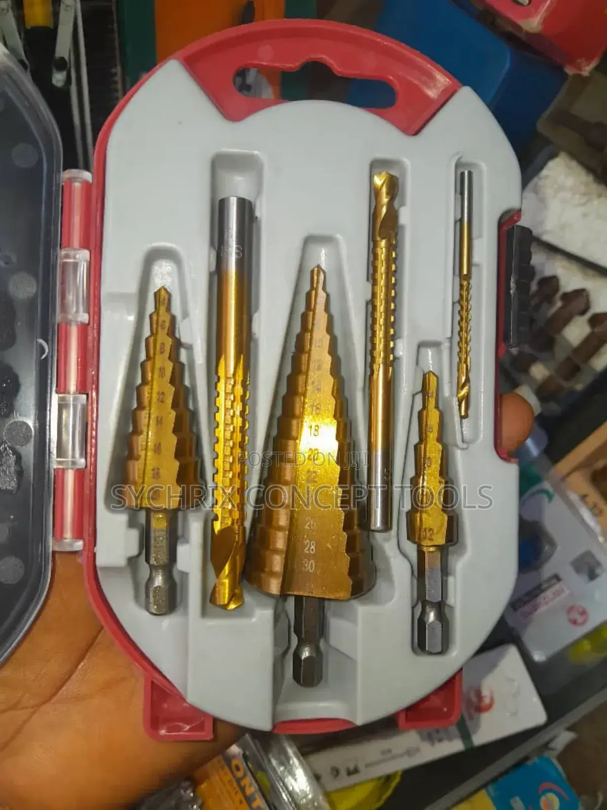 Step Drill Bit Set 6pcs