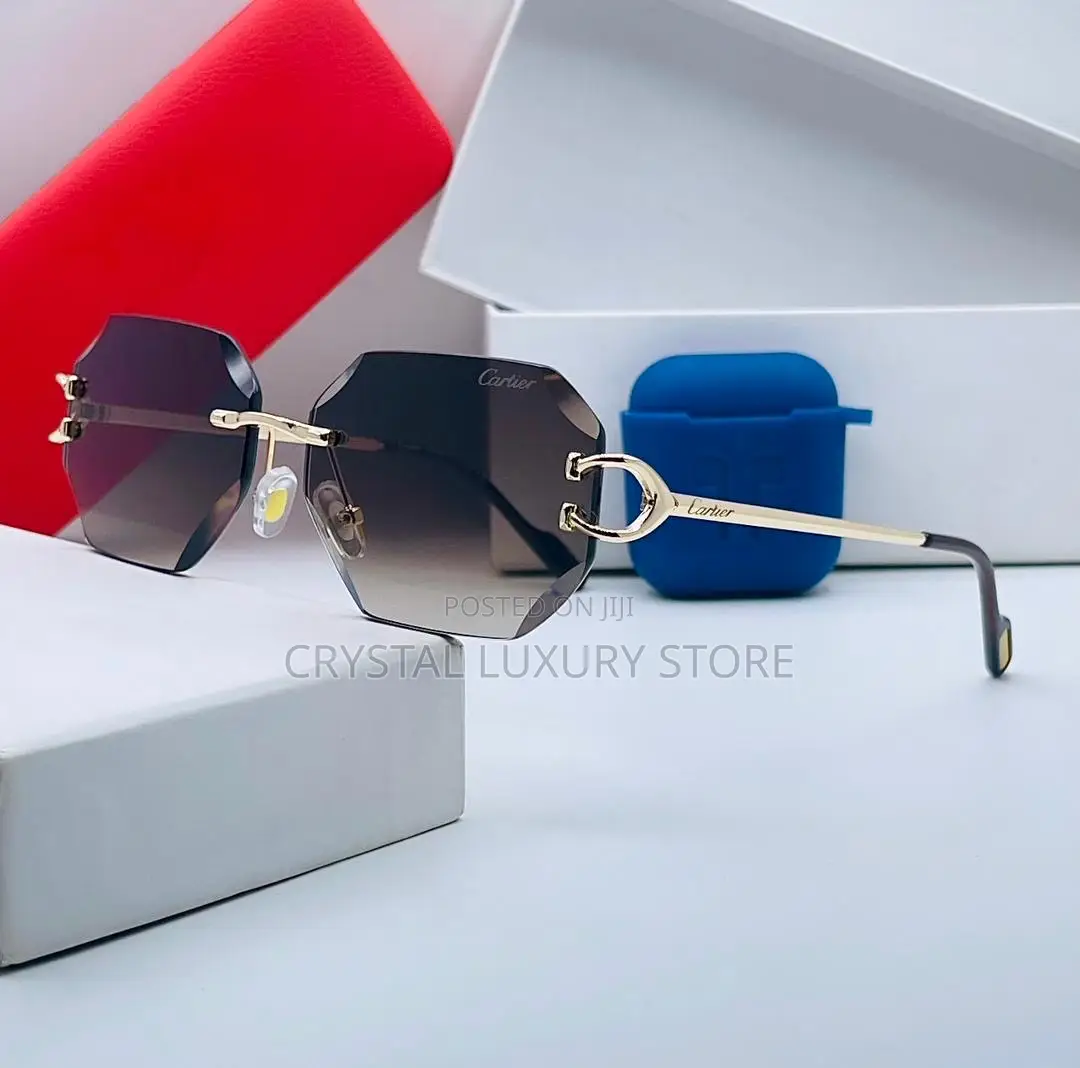 Cartier Quality Luxury Unisex Sunglasses