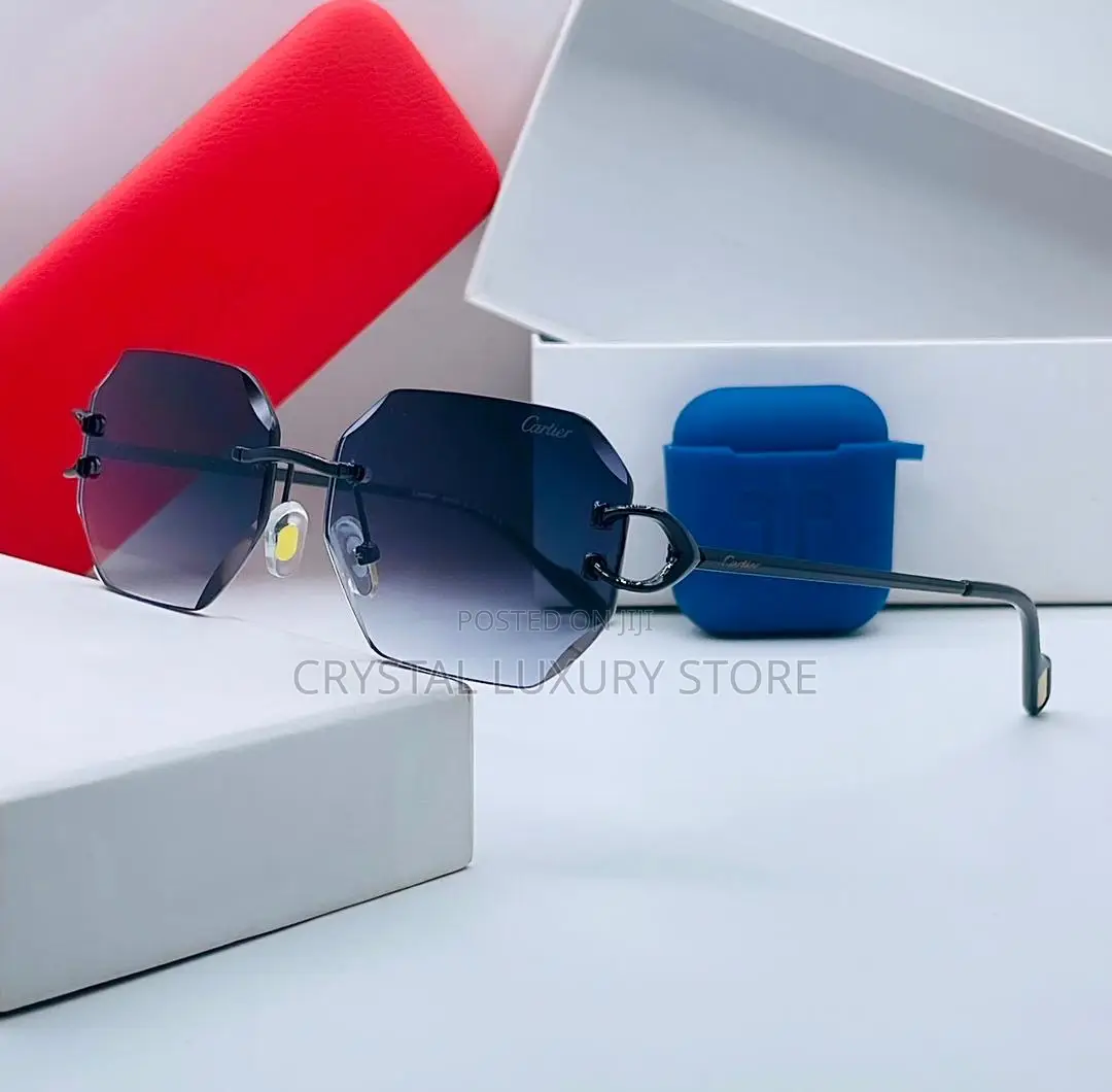Cartier Quality Luxury Unisex Sunglasses