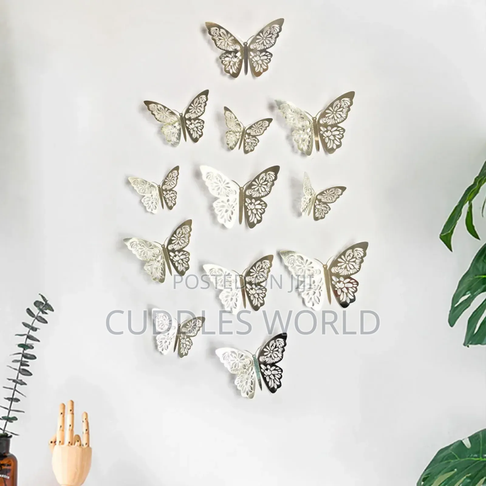 12 Pieces Beautiful Butterfly Sticker