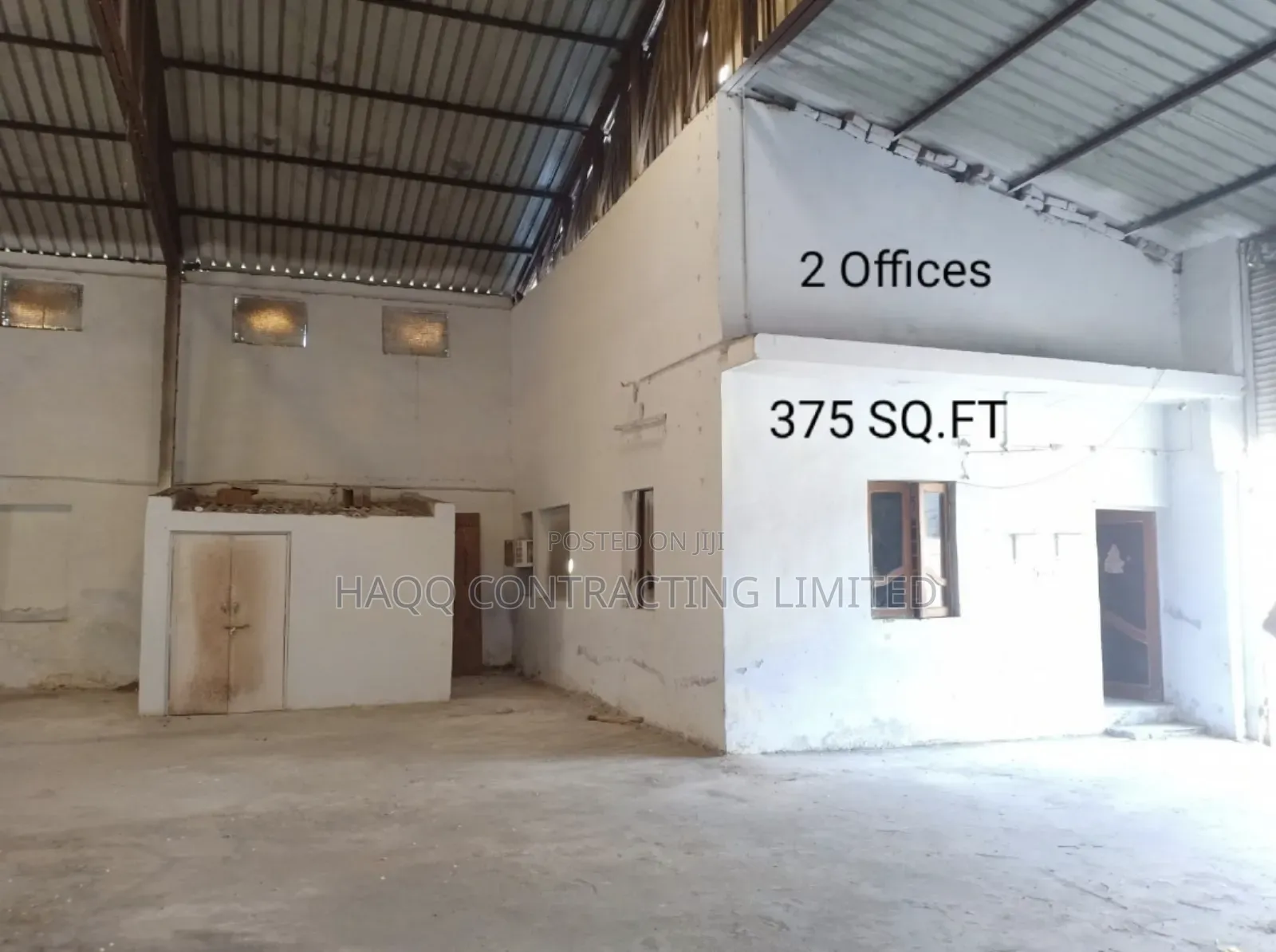 Steel Construction, Heavy Metal Plinth and Roof Fabrication