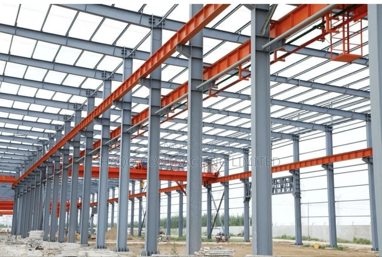Steel Structural Fabrication Service; PEB Fabrication