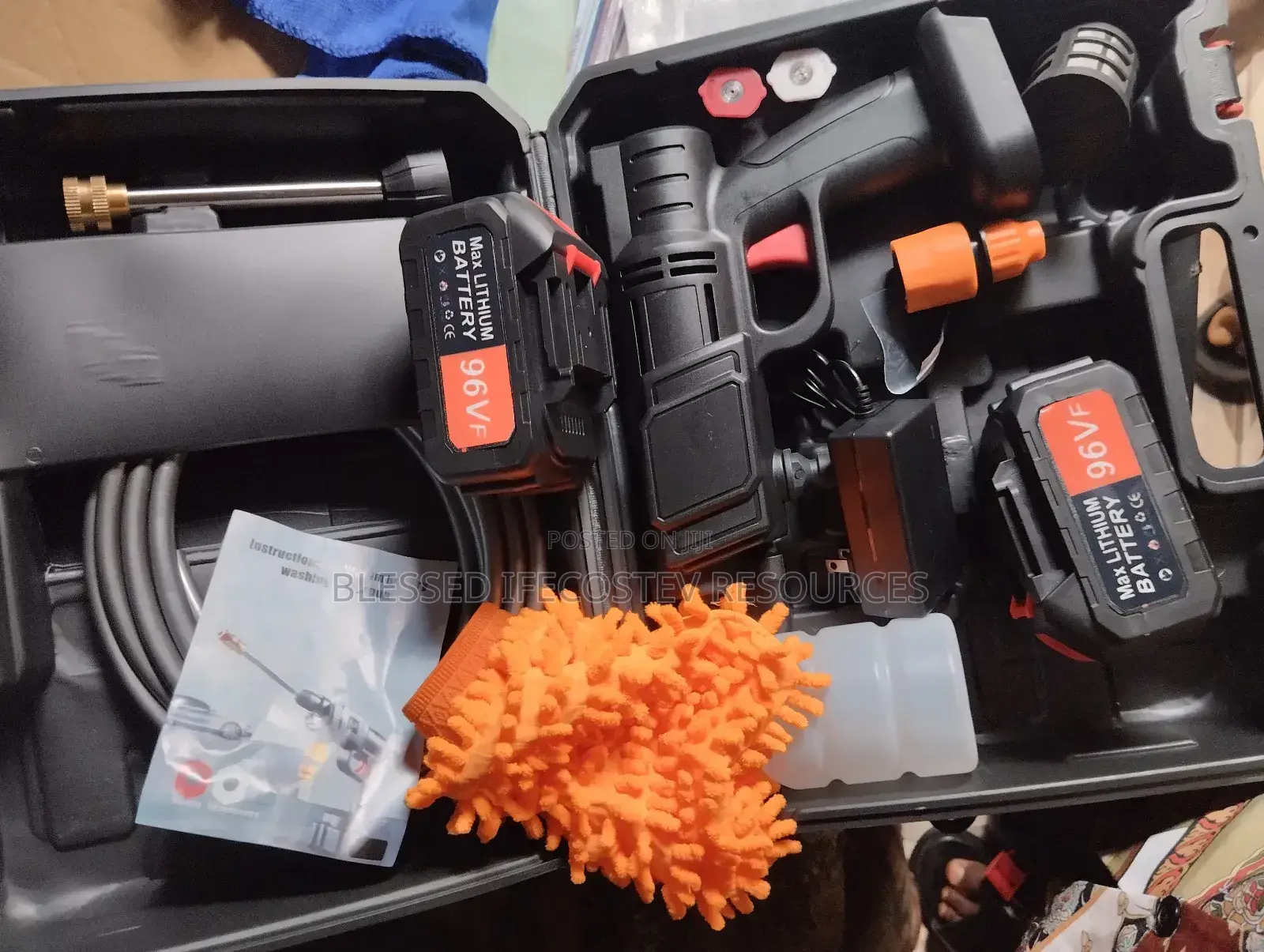 Car Pressure Washer Big Battery