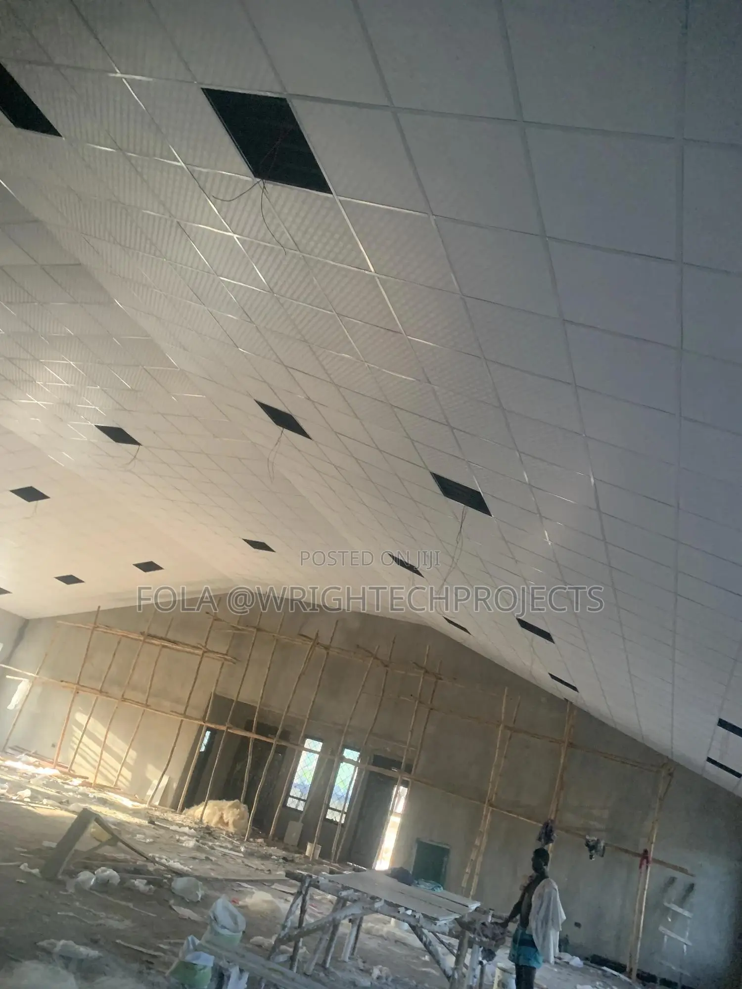 8mm Gypsum Suspended Ceiling Tiles