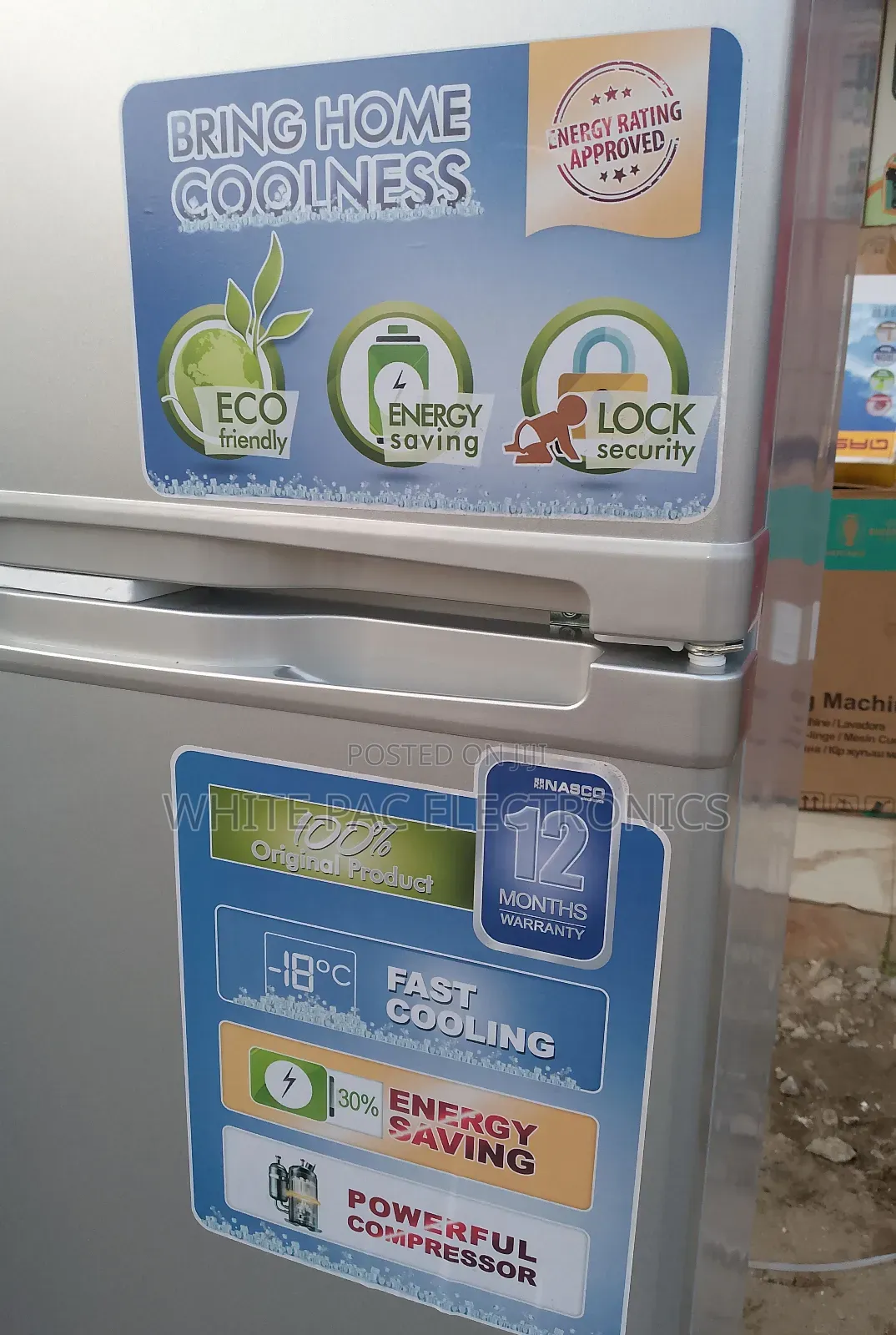 Brand New> Lg Inverter Fridge 370 L Double Door Super Cool