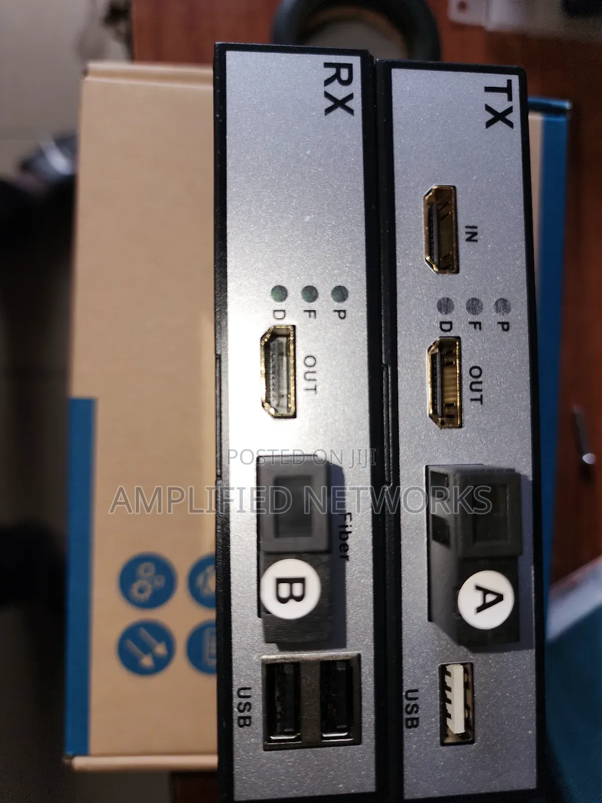 Hdmi Fiber Extender With Usb