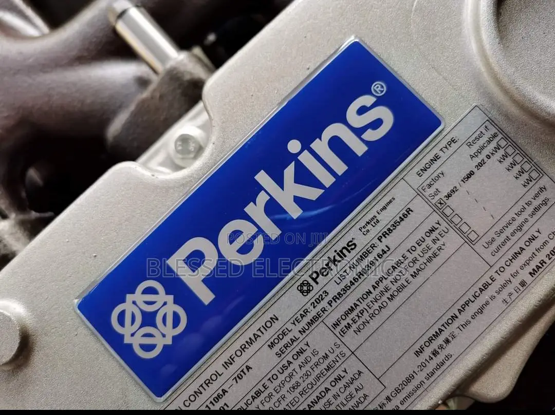 Perkins 150 Kva Soundproof Diesel 100% Original