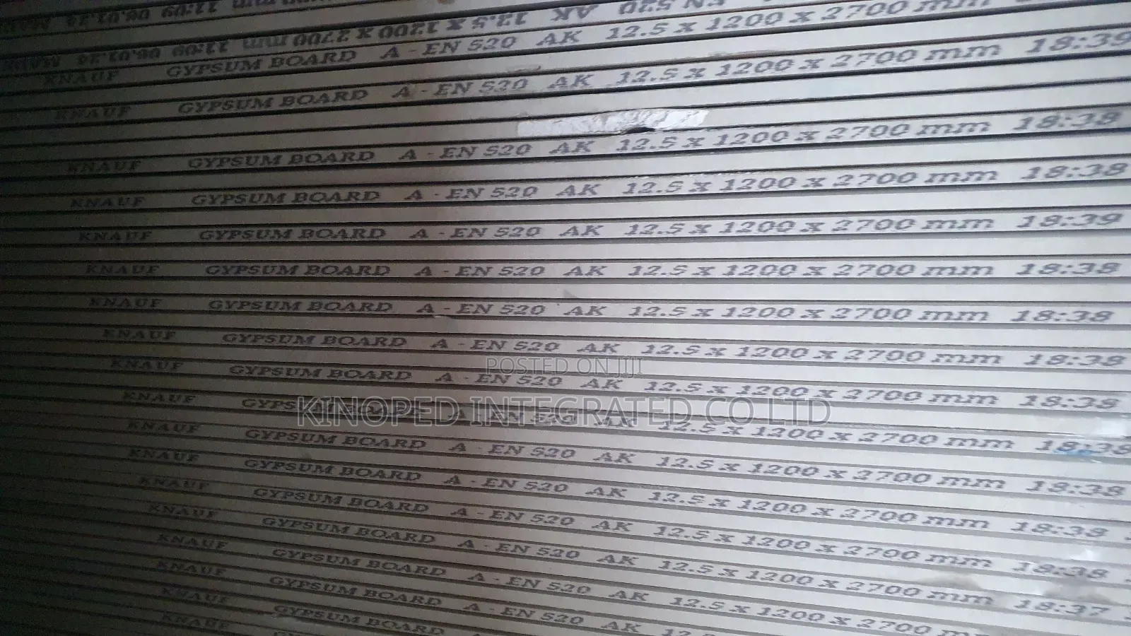 Original Knauf Plasterboard
