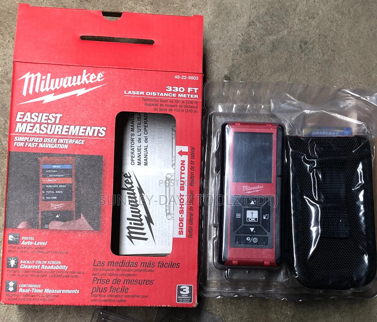 Milwaukee 100m Laser Tape