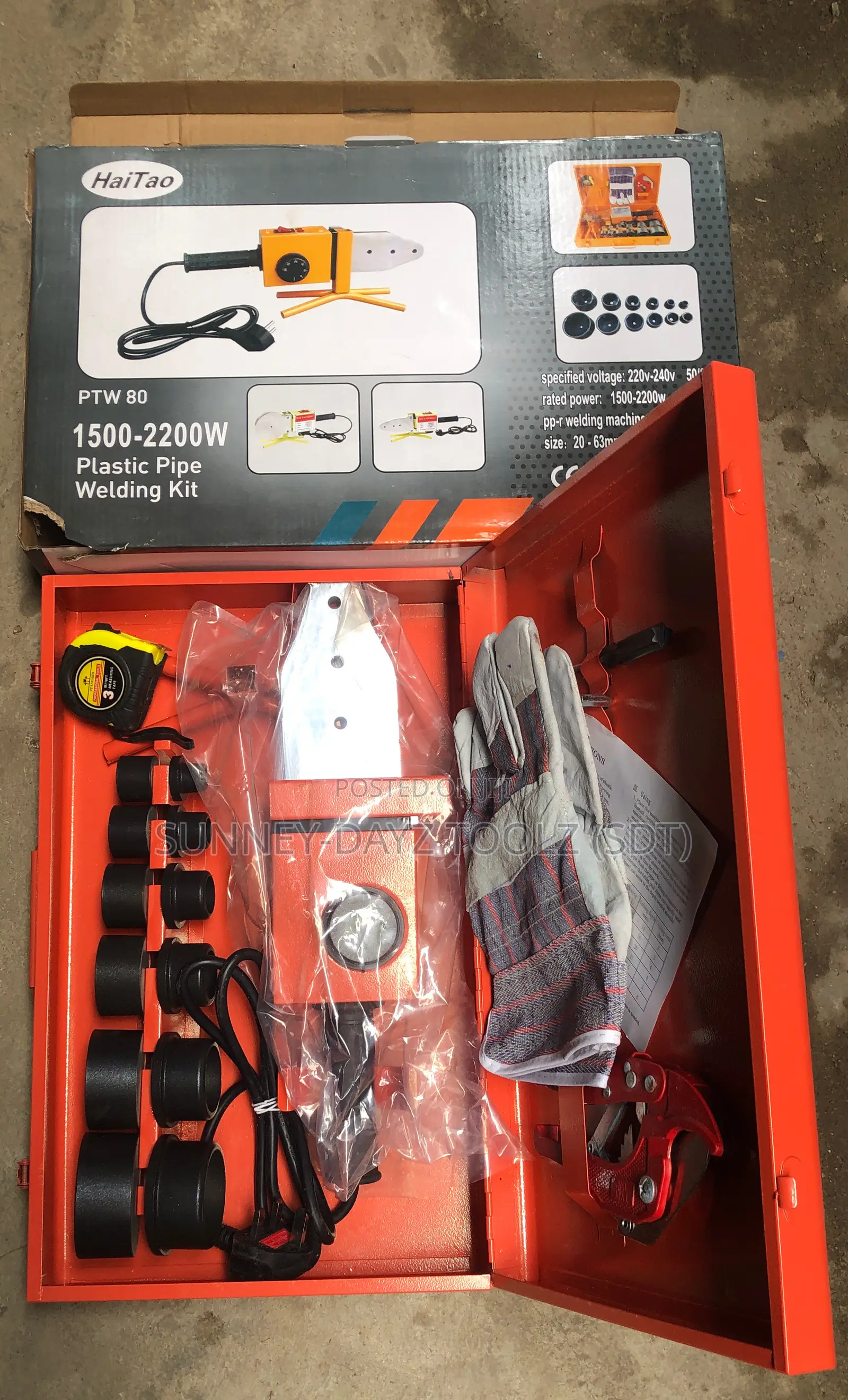 Plastic Pipe Welding Kit